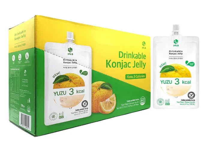 Jelly. B Yuzu Flavor Drinkable Konjac Jelly 150ml x 10 packs (1 outer)  Jelly. B   gbuy-ae.myshopify.com jelly-b-yuzu-flavor-drinkable-konjac-jelly-150ml-x-10-packs-1-outer