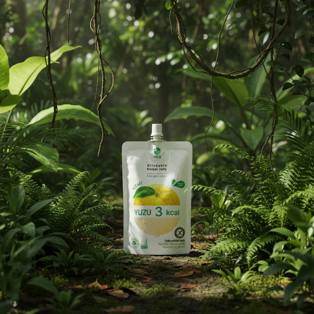 Jelly. B Drinkable Konjac Jelly Yuzu Flavor - 150ml pack