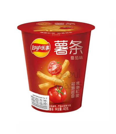 Lays Premium Tomato Flavored French Fries - 40g Cup  Lay's   gbuy-ae.myshopify.com lays-premium-tomato-french-fries