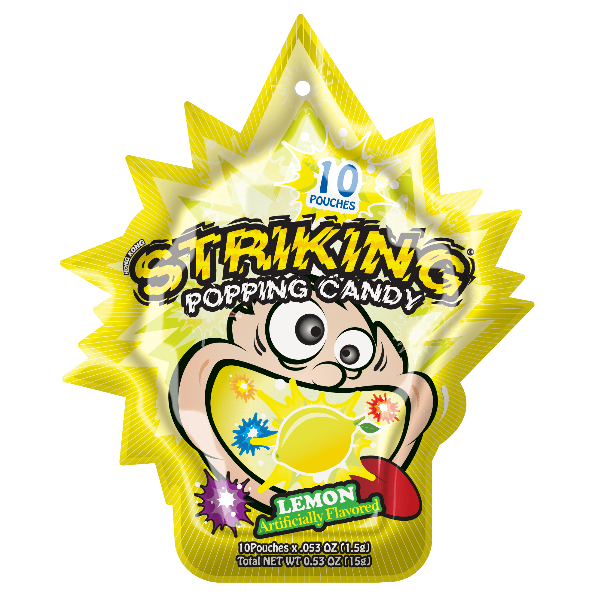 Striking Popping Candy Lemon Flavor - 15g pack