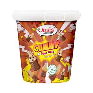 Sour gummy candy cola 160g pack UAE, fizzy zesty treats from Seoul Oasis Dubai.