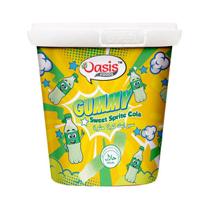 Gummy candy sprite 160g pack UAE, fizzy citrus treats at Seoul Oasis Dubai store.