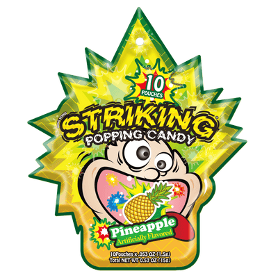 Striking Popping Candy Pineapple Flavor - 15g pack