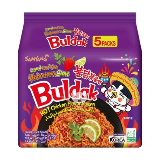 Samyang Habanero Lime Hot Chicken Ramen Packs - 1 Carton  Samyang   gbuy-ae.myshopify.com samyang-habanero-lime-hot-chicken-ramen-packs-1-carton