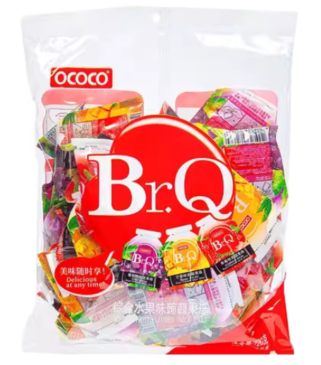 Single Packet of Br.Q Ococo Blended Fruit Tacca Jelly 720g