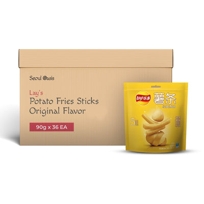 Lays Premium original Flavor French Fries 1 carton