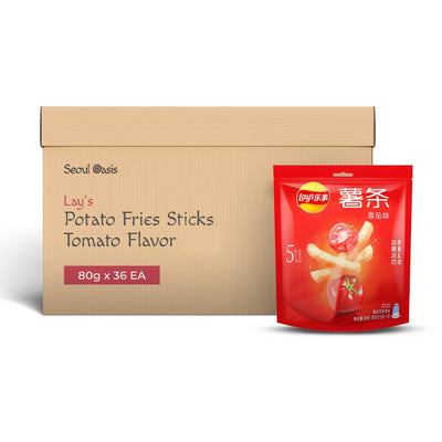 Lays Premium Tomato crispy french fries 1 carton