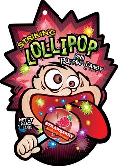 Striking Lollipop 13.8g - Strawberry Flavor