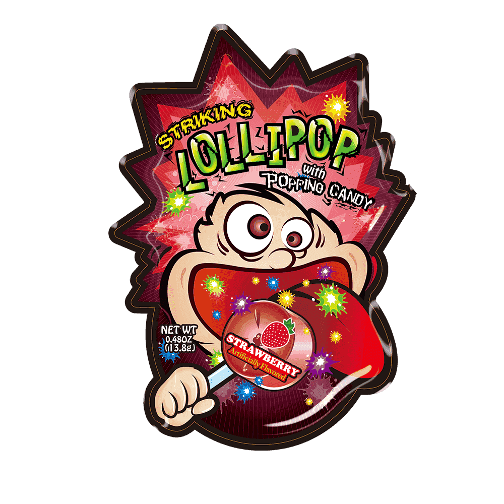 Striking Cola Flavored Lollipop 13.8g - Seouloasis