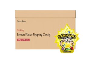Striking Lemon Flavored Popping Candy 15g - Seoul oasis