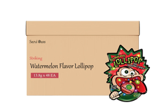 Striking Lollipop Watermelon Flavor - 1 box (13.8g x 48 packs)  Seoul oasis