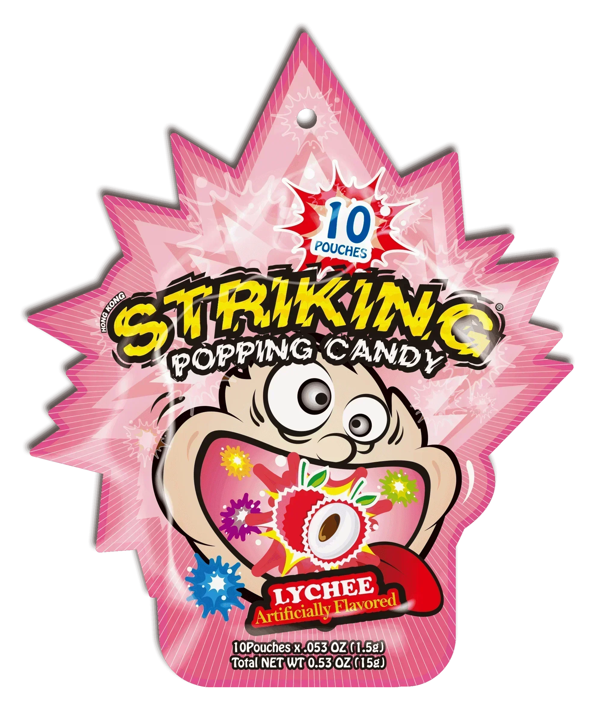 Striking Lychee Flavored Popping Candy 15g - Seouloasis