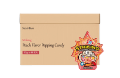 Striking Peach Flavored Popping Candy 15g - Seoul oasis