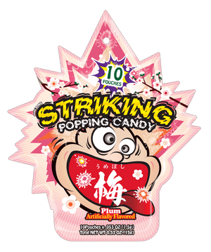 Striking Plum Flavored Popping Candy 15g - Seoul oasis