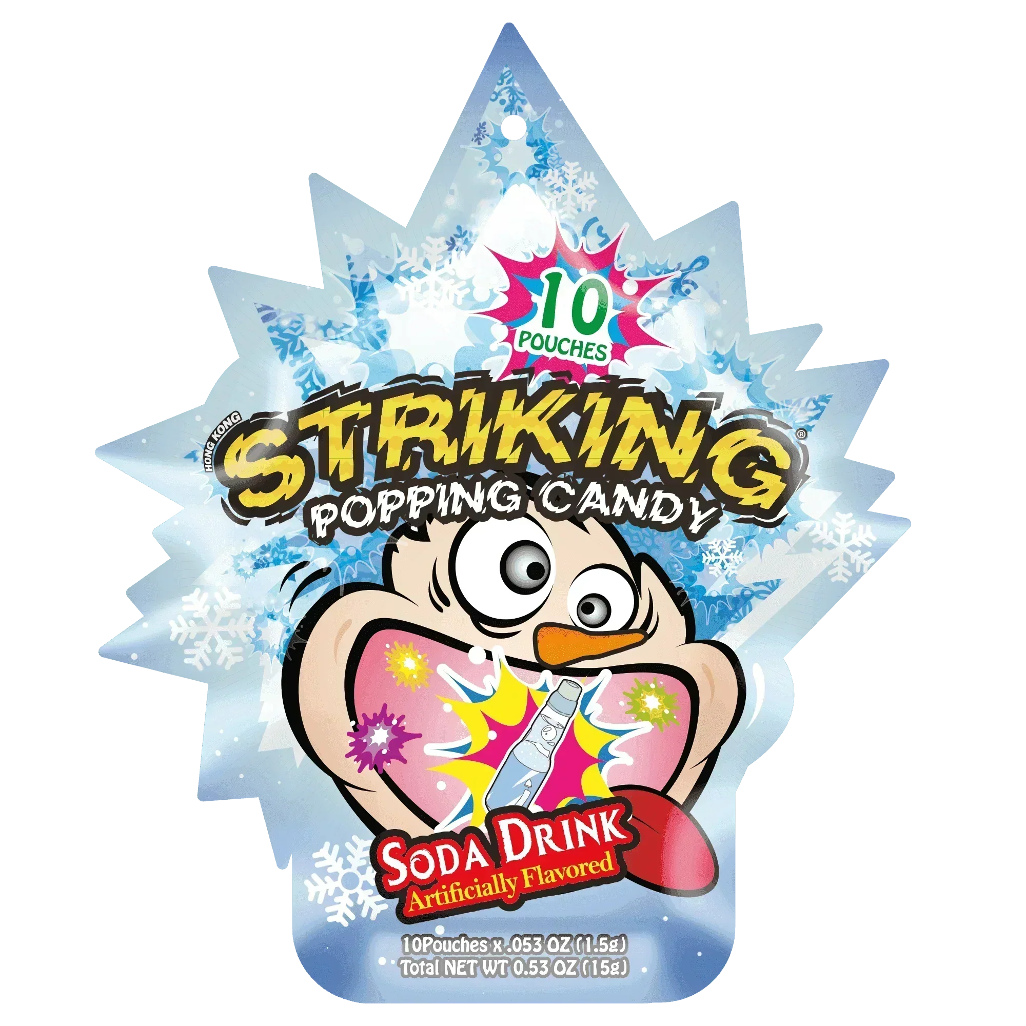 Striking Soda Drink Flavored Popping Candy 15g - Seoul Oasis