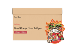 Striking Blood Orange Flavored Lollipop 13.8g - 1 carton (192 packs)  Striking   gbuy-ae.myshopify.com striking-blood-orange-flavored-lollipop-13-8g-1-carton-192-packs