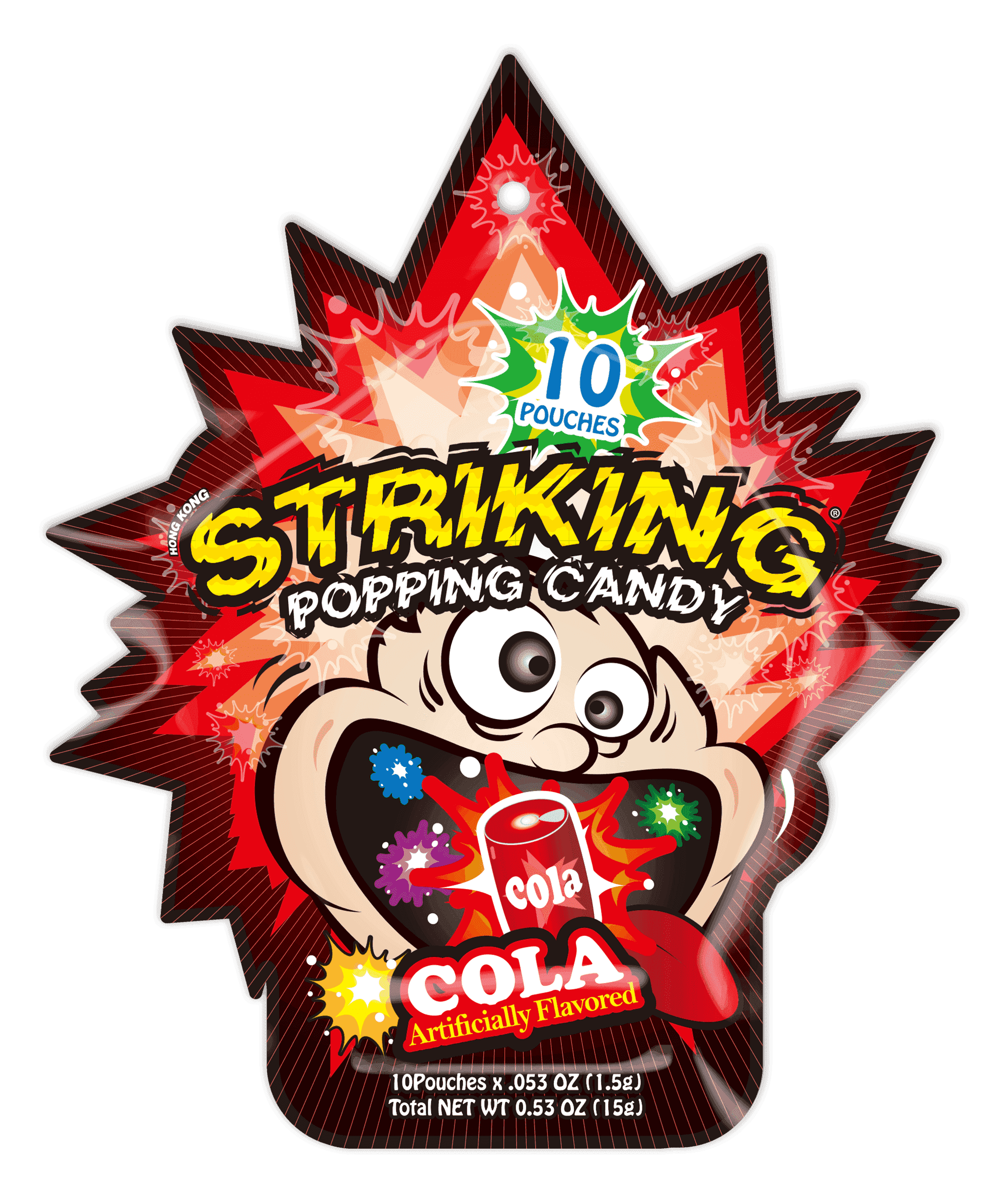 Striking Cola Flavored Popping Candy 15g - Carton of 48 packs  Striking   gbuy-ae.myshopify.com striking-cola-flavored-popping-candy-15g-carton-of-48-packs