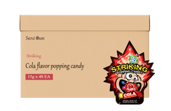 Striking Cola Flavored Popping Candy 15g - Carton of 48 packs  Striking   gbuy-ae.myshopify.com striking-cola-flavored-popping-candy-15g-carton-of-48-packs
