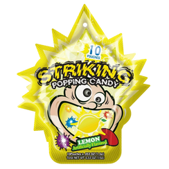 Striking Lemon Flavored Popping Candy 15g - Carton of 48 packs  Striking   gbuy-ae.myshopify.com striking-lemon-flavored-popping-candy-15g-carton-of-48-packs
