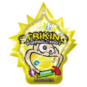 Striking Lemon Flavored Popping Candy 15g - Carton of 48 packs  Striking   gbuy-ae.myshopify.com striking-lemon-flavored-popping-candy-15g-carton-of-48-packs