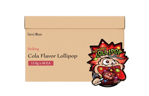 Striking Lollipop Cola Flavor - 1 box (13.8g x 48 packs)  Striking   gbuy-ae.myshopify.com striking-lollipop-cola-flavor-1-box-13-8g-48-packs