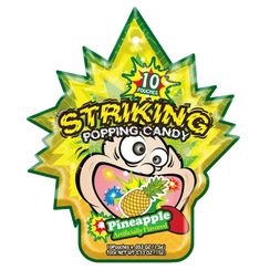 Striking Pineapple Flavored Popping Candy 15g - Carton of 48 packs  Striking   gbuy-ae.myshopify.com striking-pineapple-flavored-popping-candy-15g-carton-of-48-packs