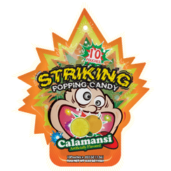 Striking Popping Candy Calamansi Flavor - 15g pack  Striking   gbuy-ae.myshopify.com striking-popping-candy-calamansi-flavor-15g-pack