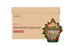 Striking Watermelon Flavored Popping Candy 15g - Carton of 48 packs  Striking   gbuy-ae.myshopify.com striking-watermelon-flavored-popping-candy-15g-carton-of-48-packs