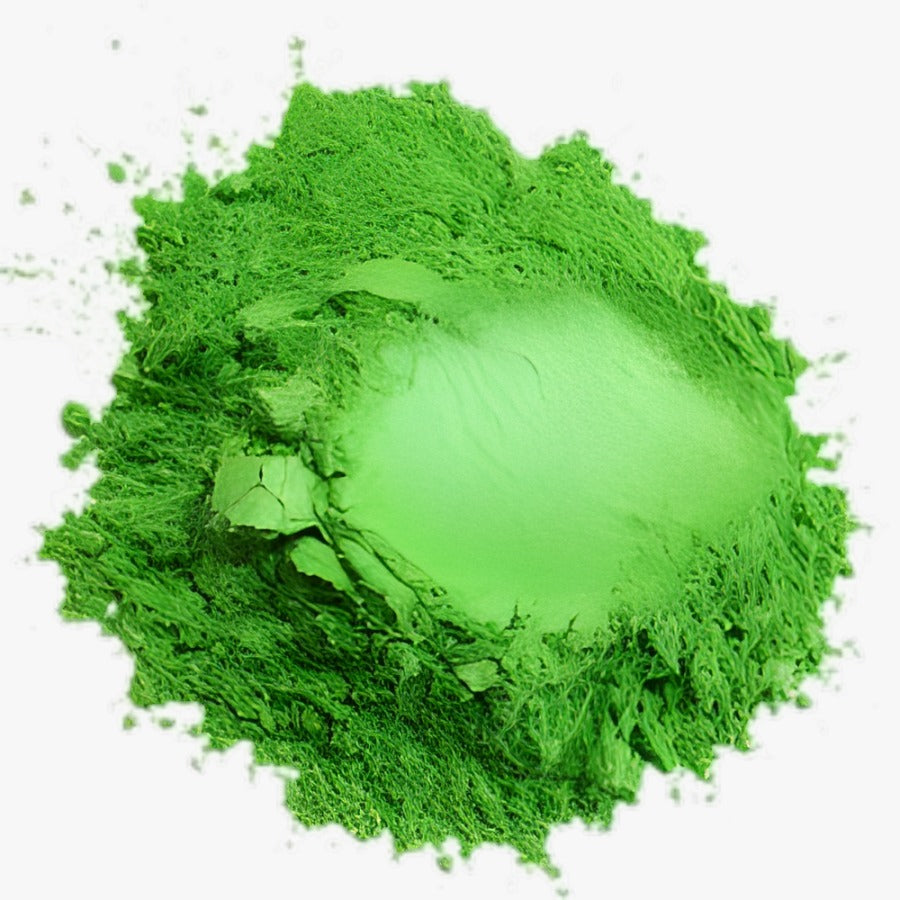 Lake Lime Green Food Color (Oil Soluble, Powder Form) - 10kg Drum