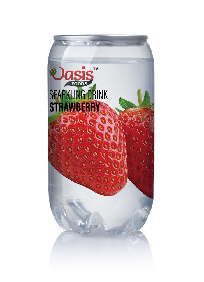 Buy Strawberry Sparkling Drink Can Dubai: refreshing fizzy Oasis soda for Korean BBQ cravings.