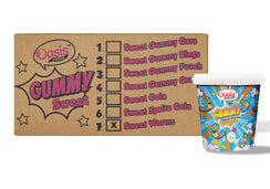 Buy sweet worm gummies carton Dubai UAE: Vibrant, fruity Seoul Oasis treats for school lunchboxes.