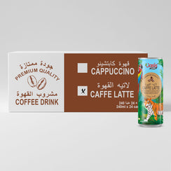 Oasis Premium Caffe Latte Coffee 240ml - Carton (24 cans)