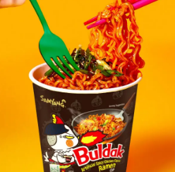 Samyang buldak oiginal hot ramen at seoul oasis