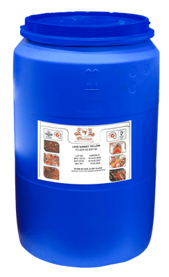 Dulzer Lake Sunset Yellow Food Color (powder form) - 10kg Drum - seouloasis.com - Seoul Oasis