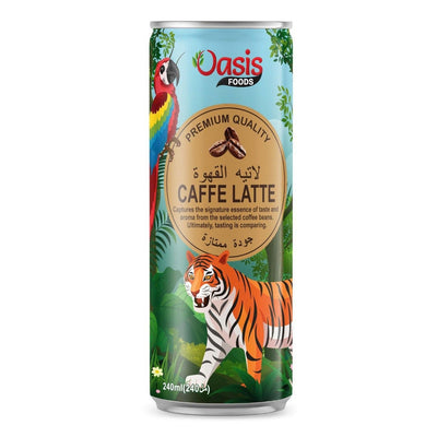 Buy iced coffee caffe latte 240ml can UAE from Seoul Oasis: creamy, authentic Korean canned coffee.