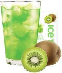 Ice Talk Kiwi Ade Juice Drink 230ml - 1 Carton (50 pouches) - seouloasis.com - Seoul Oasis