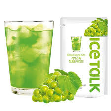 Ice Talk Green Grape Ade Juice Drink - 230ml pouch