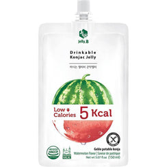 Jelly. B Watermelon Flavor Drinkable Konjac Jelly 150ml - 1 Carton (50 packs) - seouloasis.com - Seoul Oasis