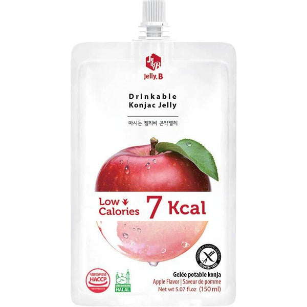 Jelly. B Drinkable Konjac Jelly Apple Flavor - 150ml pack