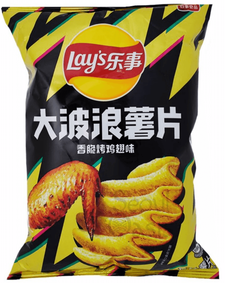 Lays Premium Crispy Grilled Chicken Wings - 70g Pack - seouloasis.com - Seoul Oasis