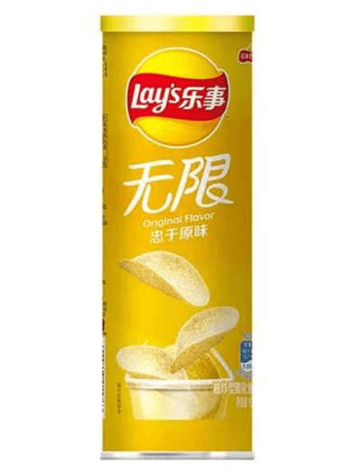 Lays Premium Original Flavor Salted Potato Chips 104g - 1 can - seouloasis.com - Seoul Oasis