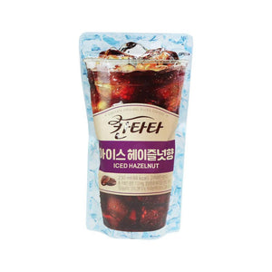 Lotte Cantata Original Iced Hazelnut Coffee Drink 230ml x 10 packs (1 outer) - seouloasis.com - Seoul Oasis