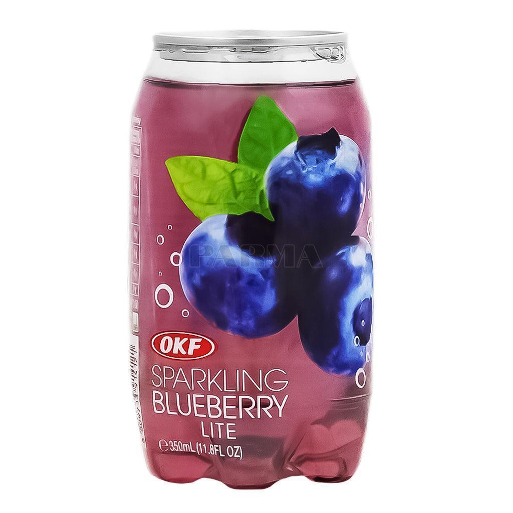 OKF Blueberry Sparkling Drink - 350ml Can - seouloasis.com - Seoul Oasis