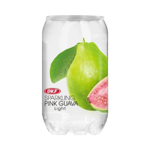 OKF Guava Sparkling Drink 350ml - Carton of 24 cans - seouloasis.com - Seoul Oasis