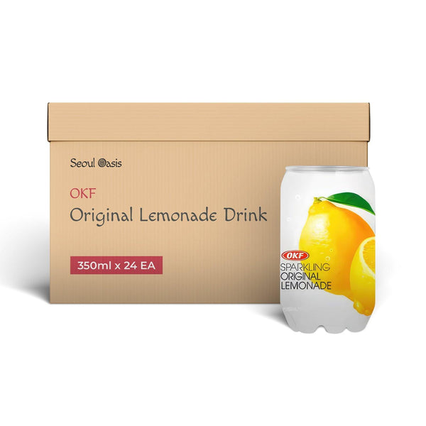 OKF original sparkling Lemonade Drink 24 Pcs - seouloasis.com - Seoul Oasis