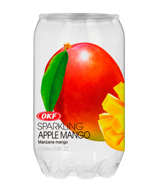 OKF Apple Mango Sparkling Drink - 350ml Can