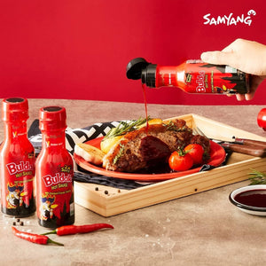 Samyang Buldak Extreme x2 Spicy Hot Chicken Flavor Sauce 200g - 1 Bottle - seouloasis.com - Seoul Oasis