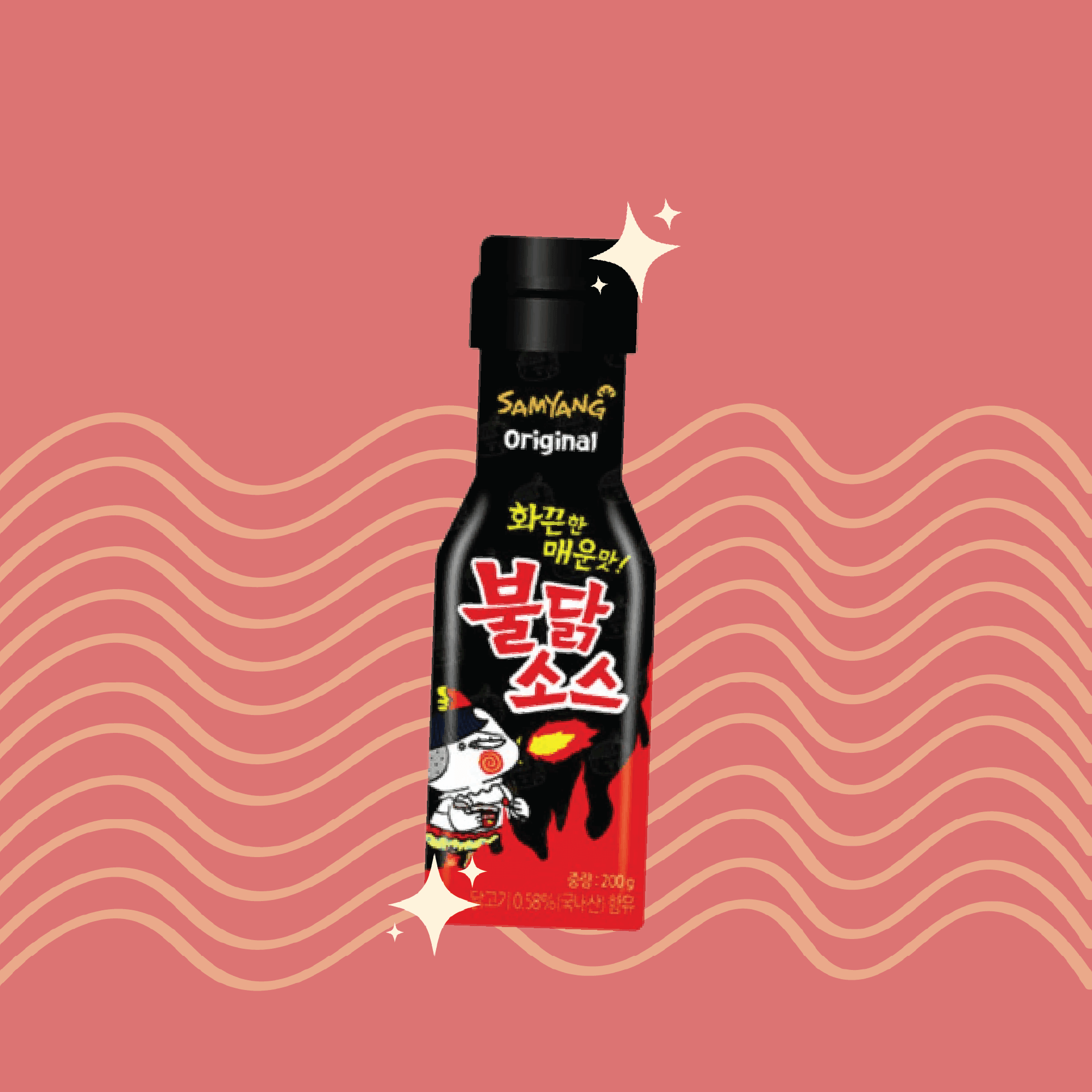 Samyang Buldak Original Hot Chicken Flavor Sauce 200g - 1 Bottle - seouloasis.com - Seoul Oasis