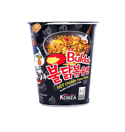 Samyang Buldak Original Hot Chicken Ramen 70g - Single Cup - seouloasis.com - Seoul Oasis