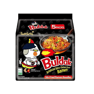 Samyang Buldak Spicy Chicken Noodles Bundle - Carbonara and Original (2 outers) - seouloasis.com - Seoul Oasis